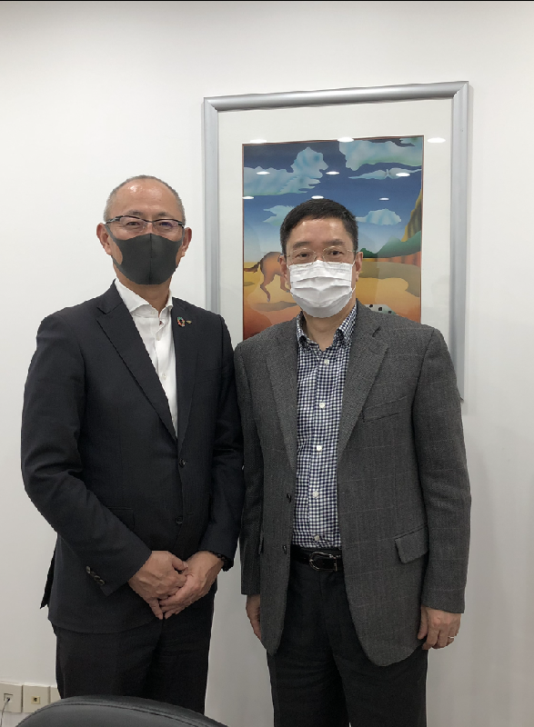 小川總代表來訪